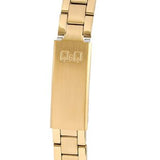 S401J Reloj QQ Análogo para Mujer Pulsera de Metal