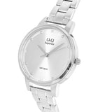 S401J Reloj QQ Análogo para Mujer Pulsera de Metal