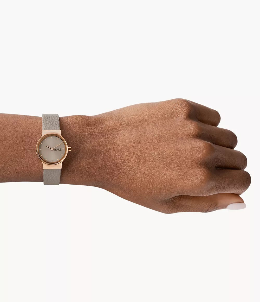 SKW3005 Reloj Skagen para dama pulsera de cuero