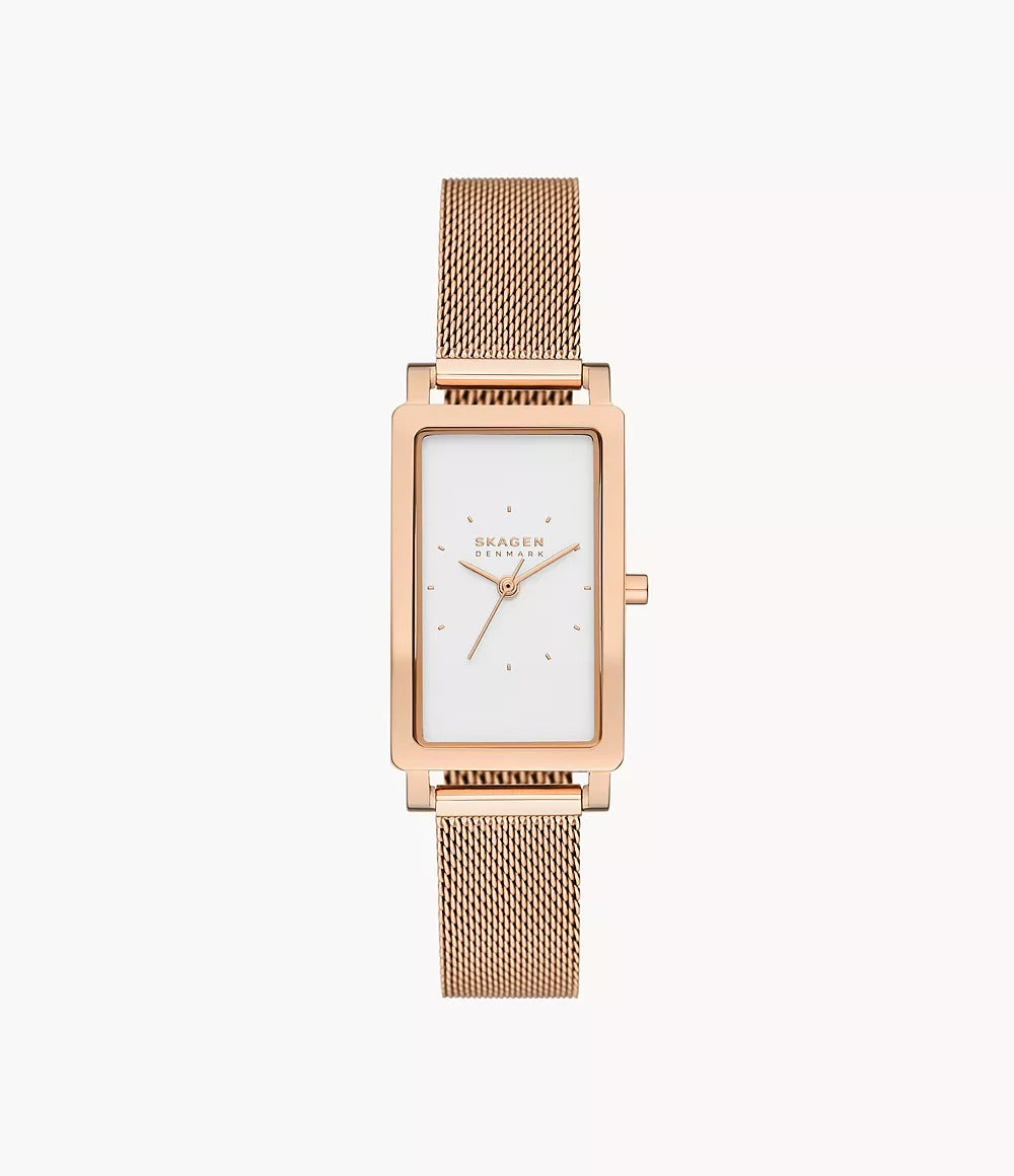 SKW3095 Reloj Skagen para mujer pulsera mesh cuadrado