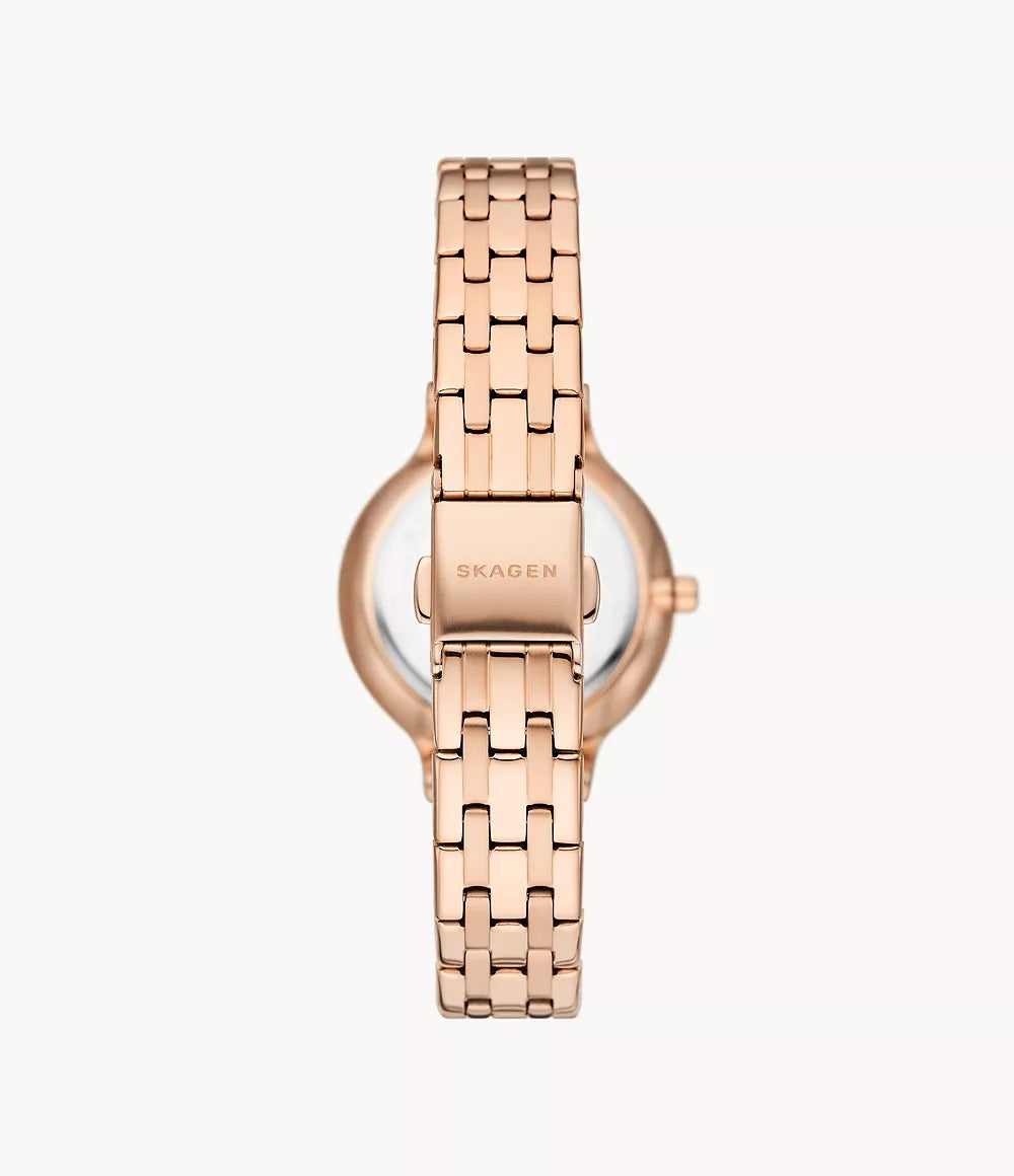 SKW3128 Reloj Skagen para dama pulsera de acero inoxidable