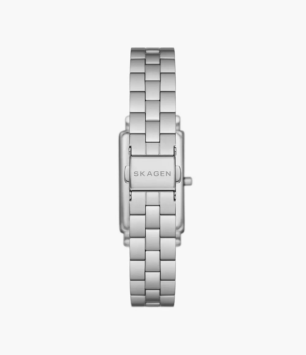 SKW3130 Reloj Skagen para dama pulsera de metal cuadrado