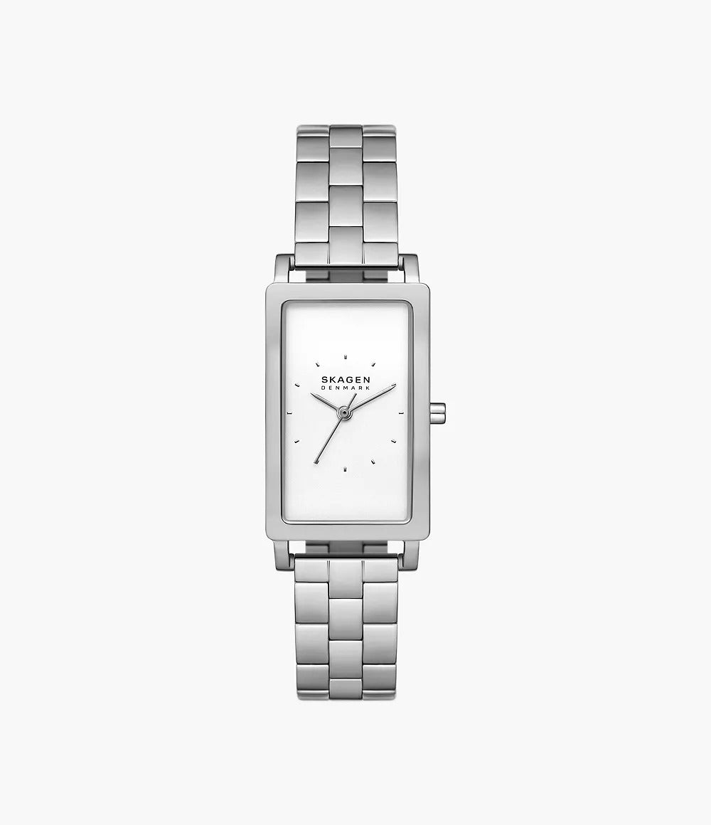 SKW3130 Reloj Skagen para dama pulsera de metal cuadrado