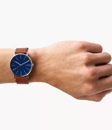 SKW6355 Reloj Skagen para hombre pulsera de cuero