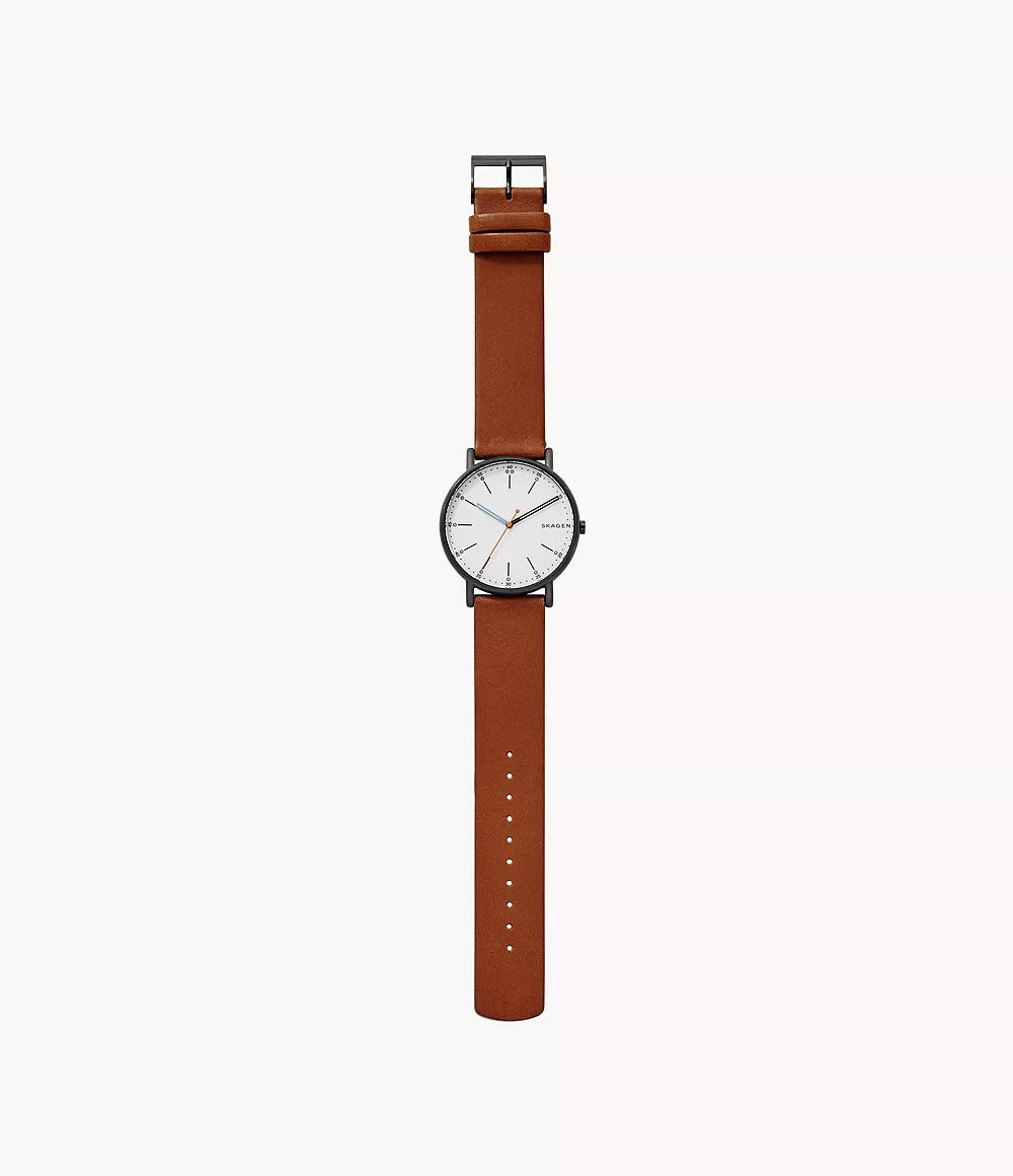 SKW6374 Reloj Skagen para hombre pulsera de cuero