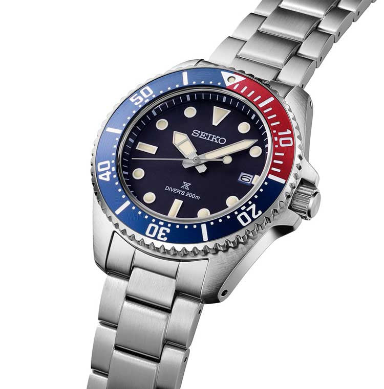SNE595P1 Reloj Seiko Prospex de hombre pulsera de metal 41 mm solar