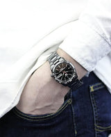 SNKE03-4 Reloj Seiko 5 para hombre Pulsera de Metal