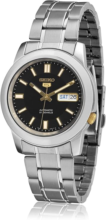 SNKK17K1 Seiko 5 caballero pulsera de metal