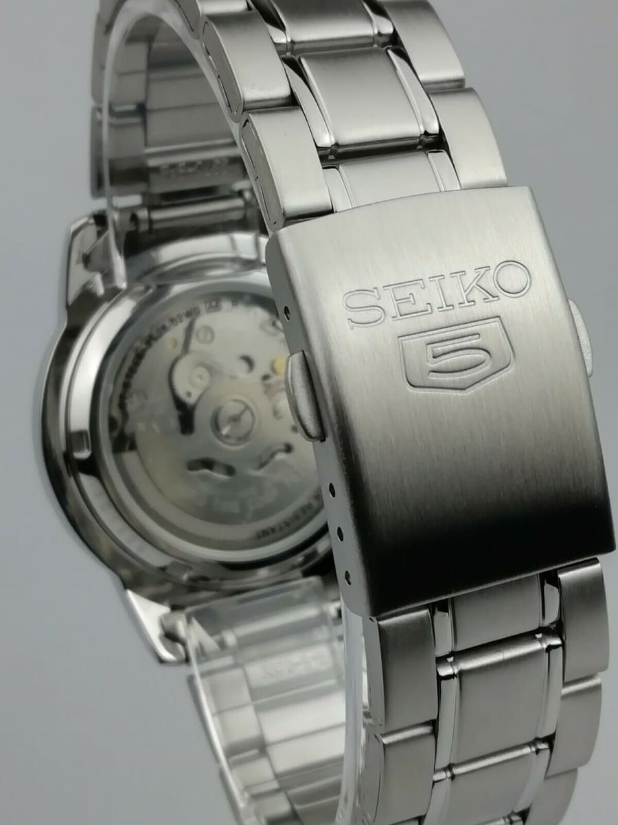 SNKK17K1 Seiko 5 caballero pulsera de metal