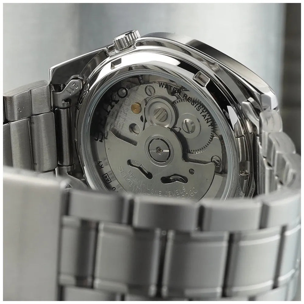 SNKL45K1 Reloj Seiko series 5 de caballero pulsera de metal