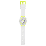 SO27E103 Reloj Swatch Yellowinjelly de caballero pulsera de caucho
