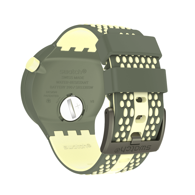 SO27M102 Reloj Swatch BBBlanco unisex correa de silicona