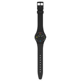 SO28B102 Reloj Swatch Dont Be Too Late unisex banda de resina
