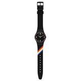 SO28B705 Reloj Black Carousel Squares de hombre correa de resina