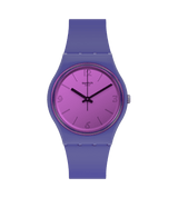 SO28N102 Reloj Swatch Mood Boost de dama correa de caucho