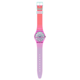 SO28P105 Reloj Swatch Electrifying Summer unisex pulsera de silicona