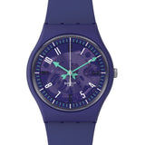 SO28V102 Reloj Swatch Photonic Purple unisex correa de silicona