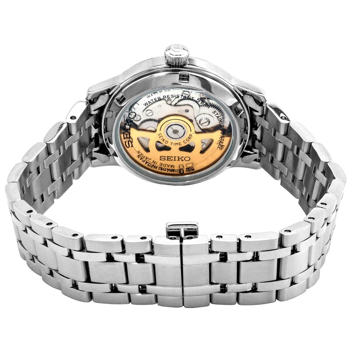 SRP839J1 Reloj Seiko Presage de mujer correa de metal