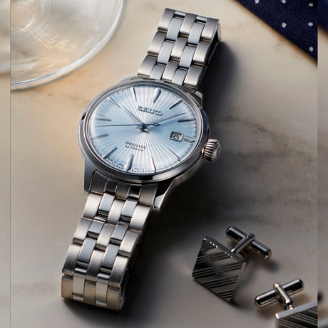 SRP841J1 Reloj Seiko Presage de dama pulsera de metal