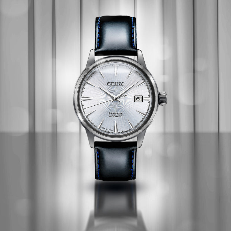 Reloj Seiko Presage Cocktail Time SRPB43J1 de hombre pulsera de piel