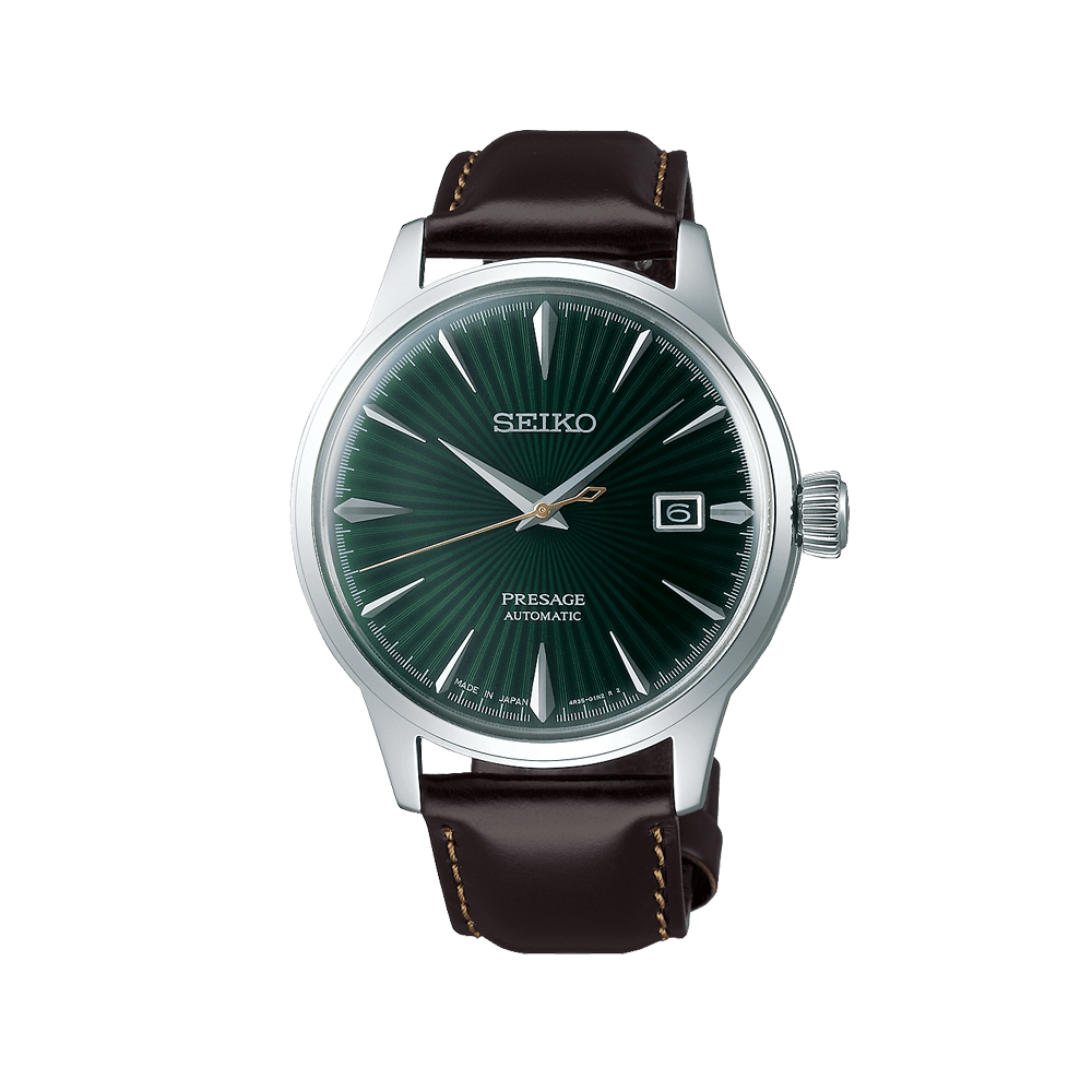 SRPD37J1 Reloj Seiko Presage Cocktail Time de caballero pulsera de piel