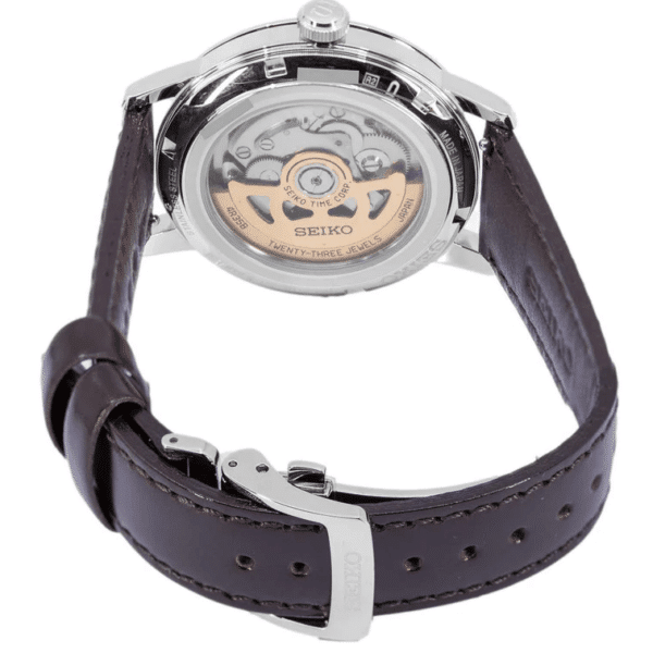 SRPE41J1 Reloj Seiko Presage de caballero pulsera de piel