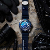 SRPJ93K1 Reloj Seiko Prospex King Samurai de hombre banda de goma