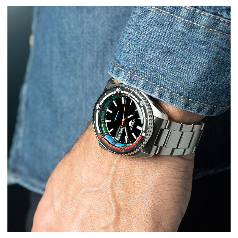 SRPK13K1 SRPK13K1 Seiko 5 Sport de hombre pulsera de metal