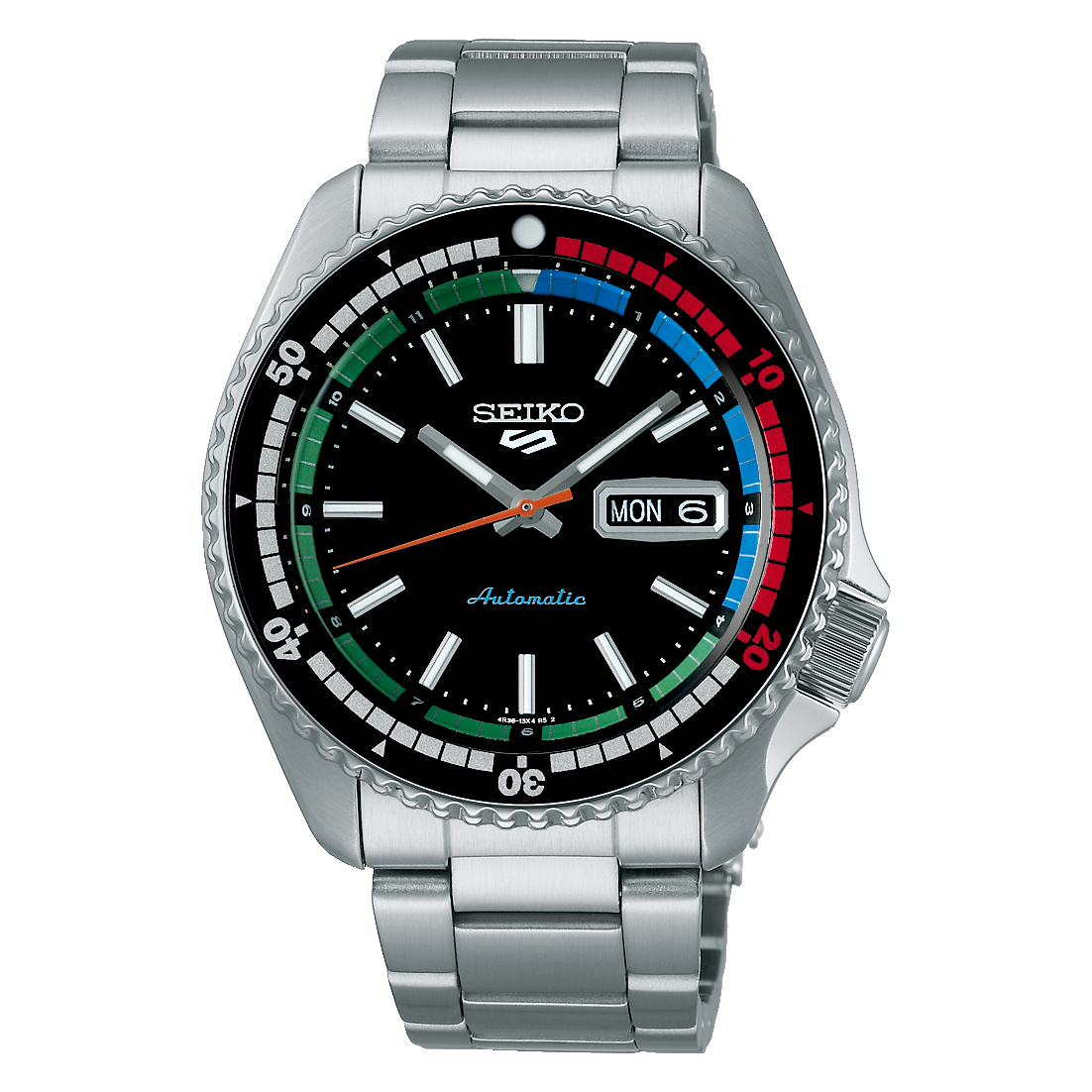 SRPK13K1 SRPK13K1 Seiko 5 Sport de hombre pulsera de metal
