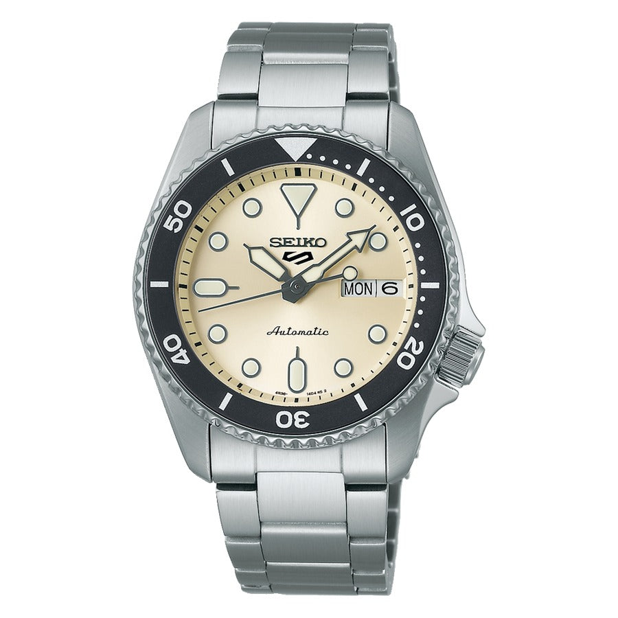 SRPK31K1 Reloj Seiko Serie 5 Análogo para Hombre pulsera de Metal