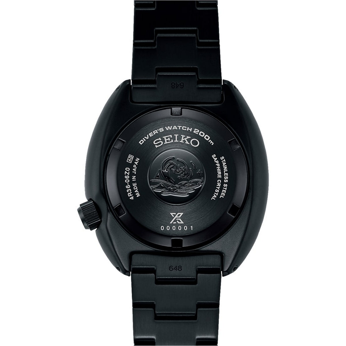 SRPK43K1 Reloj Seiko Prospex Black Series de hombre correa de metal