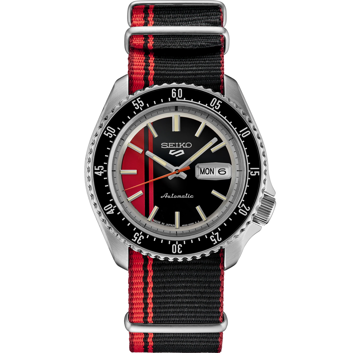 SRPK71 Reloj Seiko 5 Sports de hombre pulsera de tela