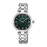 SRZ535 Reloj Seiko Classic de dama correa de acero inoxidable