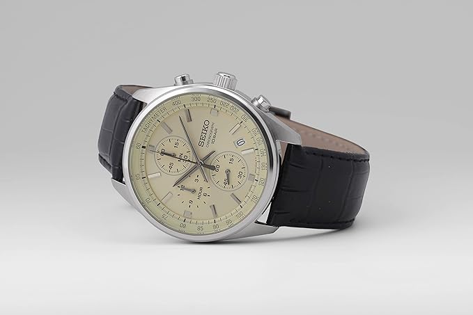SSB383P1 Seiko Classic de caballero pulsera de piel