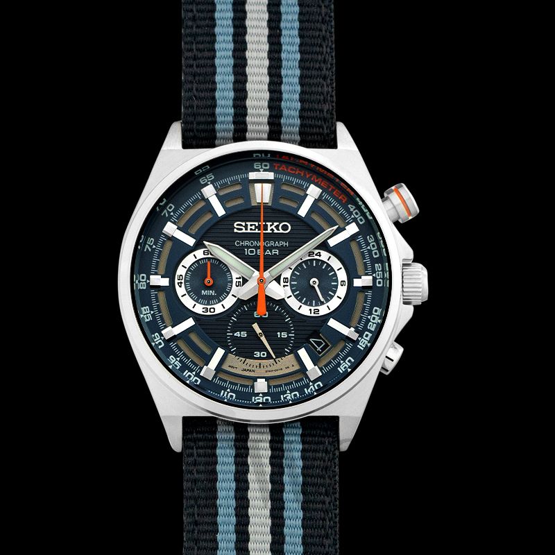 SSB409P1 Reloj Seiko de hombre correa de tela