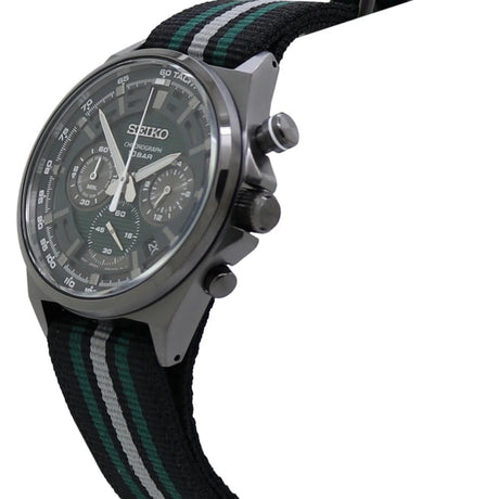 SSB411P1 Reloj Seiko Sport de caballero pulsera de tela 41 mm