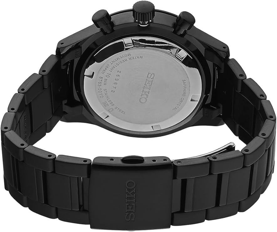 SSB415P1 Reloj Seiko Sport de hombre correa de acero inoxidable 43 mm