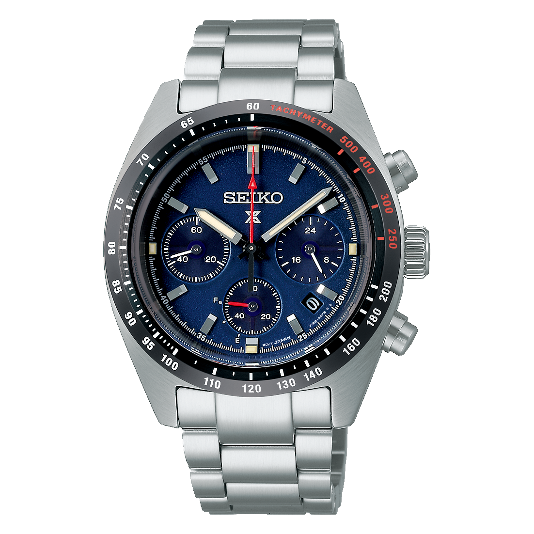SSC815P1 Seiko Prospex Speedtimer Reloj de hombre pulsera de metal 39 mm