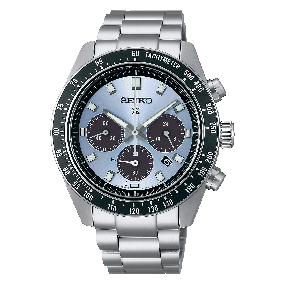 SSC935P1 Reloj Seiko Prospex Speedtimer de caballero correa de metal 41 mm
