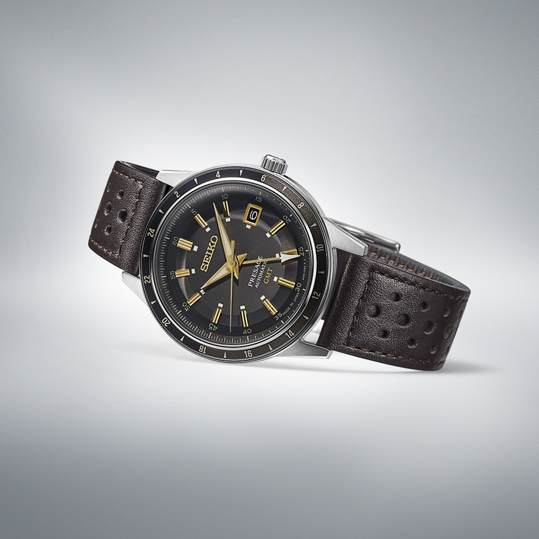 SSK013J1 Reloj Seiko Presage Style60's de hombre correa de piel