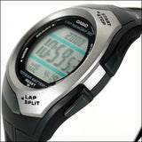 STR-300 Reloj Casio Unisex Banda de Caucho Digital 10 Años de Batería