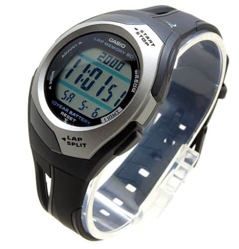 STR-300 Reloj Casio Unisex Banda de Caucho Digital 10 Años de Batería