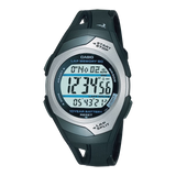 STR-300 Reloj Casio Unisex Banda de Caucho Digital 10 Años de Batería