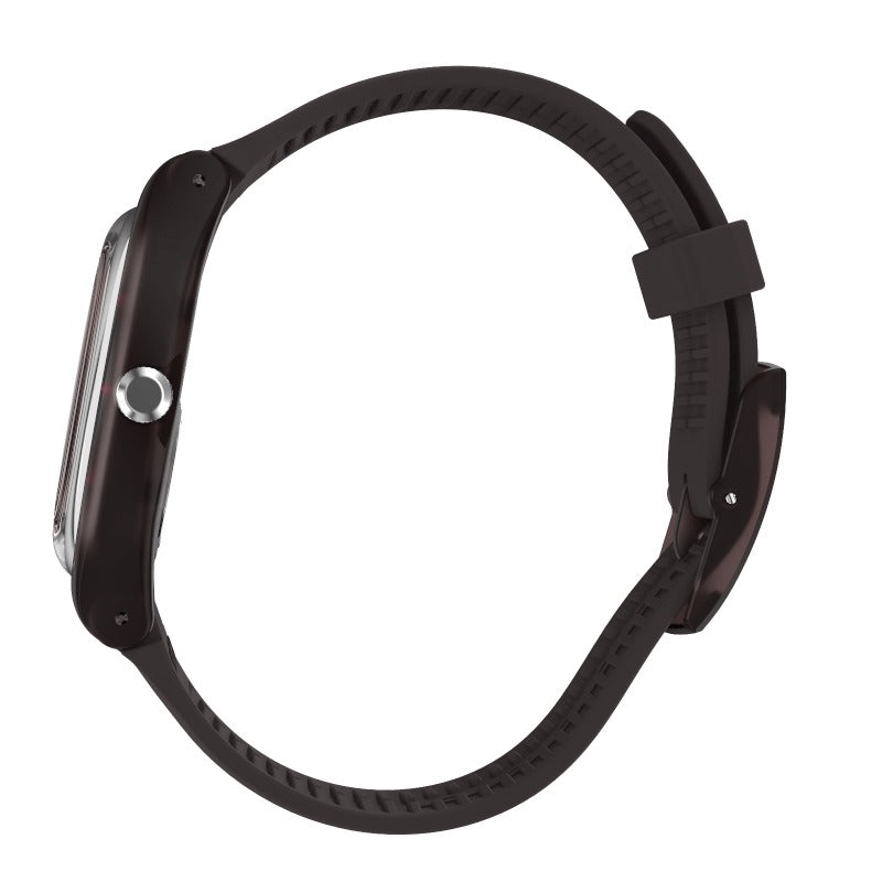 SUOC700 Reloj Swatch Brown Rebel unisex correa de resina