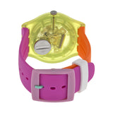 SUOJ101 Reloj Swatch Color Palette unisex pulsera de caucho