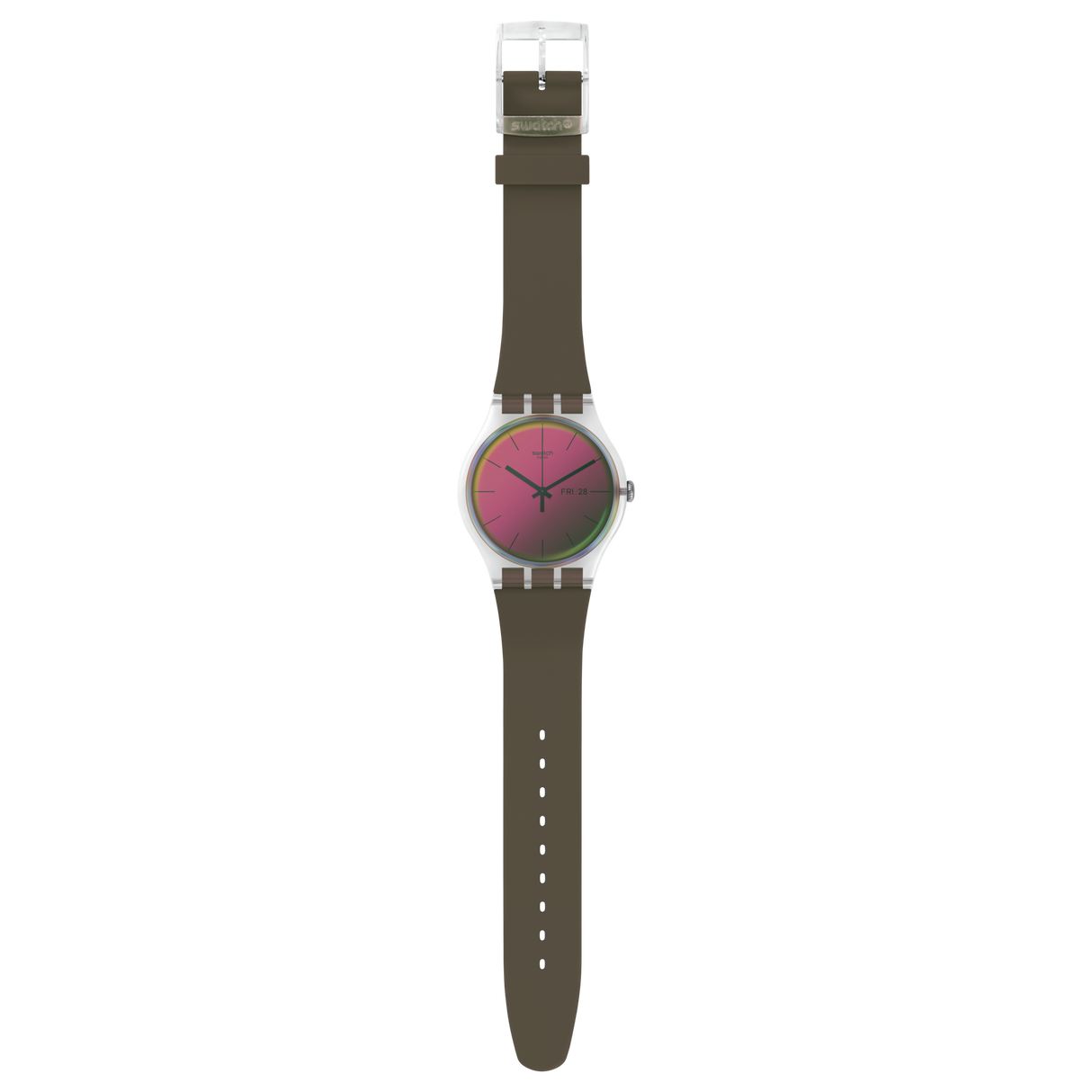 SUOK714 Reloj Swatch Polarmy unisex correa de resina
