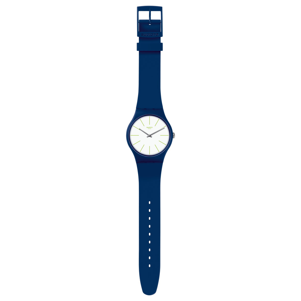 SUON127 Reloj Swatch Bluesounds unisex correa de caucho 41 mm