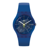 SUON142  Reloj Swatch Blue Sirup de hombre pulsera de caucho