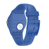 SUON143 Swatch Blue Sirup de hombre pulsera de resina