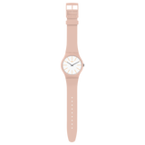 SUOT102 Reloj Swatch de dama pulsera de caucho